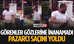 Salı Pazarında Esnaf Saçını Yoldu