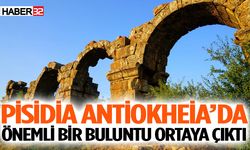 Pisidia Antiokheia’da önemli bir buluntu ortaya çıktı