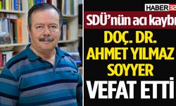 SDÜ’lü Öğretim Üyesi hayatını kaybetti