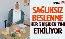 Sağlıksız Beslenme Her 3 Kişiden 1'ini Etkiliyor