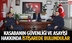 Kasabanın Güvenliği Ve Asayişi Hakkında İstişarede Bulundular