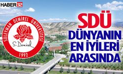 SDÜ, Dünyanın En İyileri Arasında