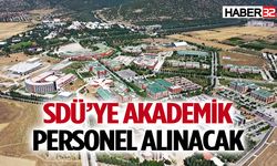 SDÜ Akademik Personel Alımı Yapacak