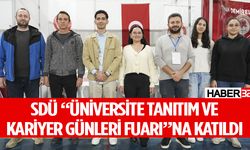 SDÜ “Üniversite Tanıtım ve Kariyer Günleri Fuarı”na Katıldı