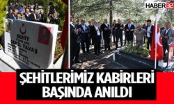 Şehitlerimiz Kabirleri Başında Dualarla Anıldı...