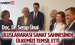 Doç. Dr. Serap Ünal'ın eserleri Uluslararası Sergide