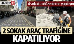 Isparta'da cadde ve sokaklarda düzenleme çalışmaları sürüyor