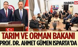 Bakan Yardımcısı Gümen Isparta’da