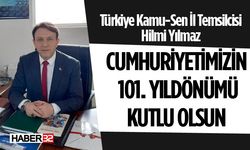 Hilmi Yılmaz, Kutlama Mesajı Yayınladı