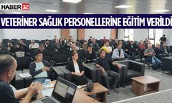 Veteriner Sağlık personellerine eğitim verildi