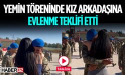 Askerden Yemin Sonrası Evlenme Teklifi