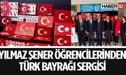 Öğrencilerden Anlamlı Bayrak Sergisi