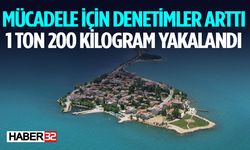 Eğirdir'de Şok Denetim 1 Ton 200 Kilogram Yakalandı