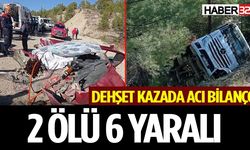 Antalya-Isparta Yolunda Trafik Kazası: 2 Ölü, 6 Yaralı