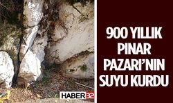 Tarihi Pınar Pazarı, 900 Yıldır Akıp Giden Suyunu Kaybetti