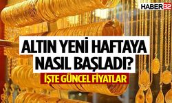 Altın Yeni Haftaya Nasıl Başladı? İşte Güncel Rakamlar