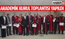 Akademik Kurul Toplantısı Yapıldı