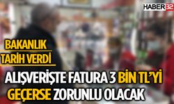 Üç Bin TL'yi Geçen Faturalar İçin Yeni Zorunluluk