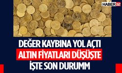 Altın Şok Etki Fiyatlar Çakıldı