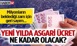 Asgari ücret zammı için geri sayım başladı