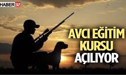 Avcı Eğitim Kursu Açılıyor