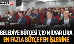 Belediye Bütçesi 7 Milyar 190 Milyon Lira Olarak Belirlendi