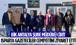 BİK Antalya Şube Müdürü Cirit IGC'yi ziyaret etti