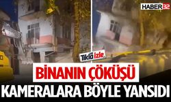 Binanın Çöküşü Kameralara Böyle Yansıdı