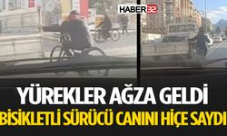 Isparta'da Tehlikeli Yolculuk Kamerada