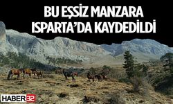 Isparta'da Eşsiz Manzara kaydedildi