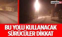 Isparta'da Kar Yağışı Ulaşımı Aksattı