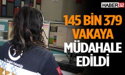 Isparta’da 145 bin 379 vakaya müdahale edildi