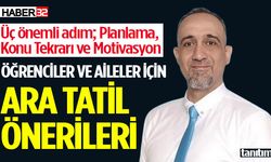 Öğrenciler Ve Aileler İçin Ara Tatil Önerileri