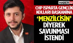 CHP Isparta Merkez İlçe Başkanlığı Durmaz’ın Savunmasını İstedi