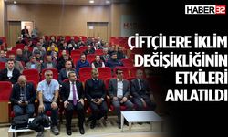 Eğirdirli Çiftçilere İklim Değişikliğine Dirençli Tarım Eğitimi Verildi