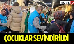 "Kış Bayramı" Kampanyası İle Çocuklar Sevindirildi