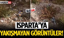 Isparta’ya yakışmayan görüntüler!