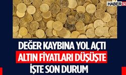 Altın Şok Etki Fiyatlar Çakıldı