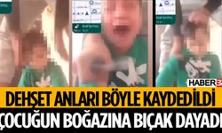 Kendi Oğluna Dehşeti Yaşattı İşte O Anlar