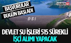 DSİ 515 Kişilik İşçi Alımı Başvuruları Başladı!