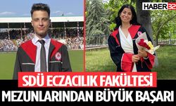 SDÜ Eczacılık Fakültesi Mezunlarından Büyük Başarı