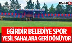 Eğirdir Belediyespor Yeniden Liglerde