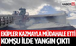 Burdur’da İki Katlı Evde Yangın