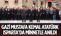 Mustafa Kemal Atatürk Saygı ve Minnetle Anıldı