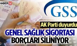 AK Parti duyurdu: Genel Sağlık Sigortası borçları siliniyor