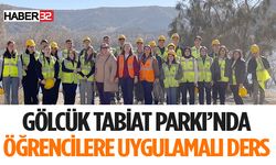 Öğrencilere Gölcük'te Uygulamalı Eğitim