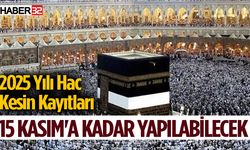 Hac Kesin Kayıtları 15 Kasım'a Kadar Yapılabilecek