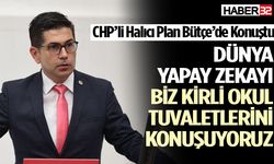 ‘Dünya yapay zekayı biz kirli okul tuvaletlerini konuşuyoruz’