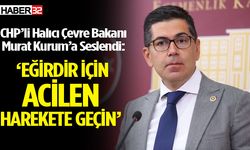 CHP’li Halıcı TBMM’de Eğirdir Gölü’nü konuştu