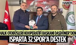 Faruk Daşdöner’den Isparta 32 Spor’a destek